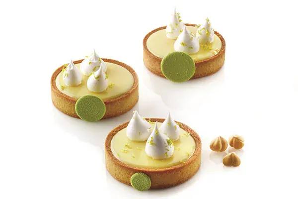 Silikomart ráfky perforované na tartaletky 8 cm (sada 6 ks)